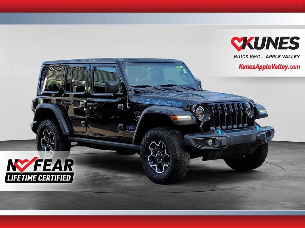 Black Clearcoat 2023 Jeep Wrangler 4xe SUV / Crossover Four-Wheel Drive 8-Speed Automatic
