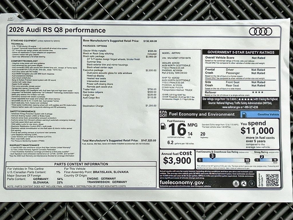 Thumbnail: 2026 Audi RS Q8 - 9