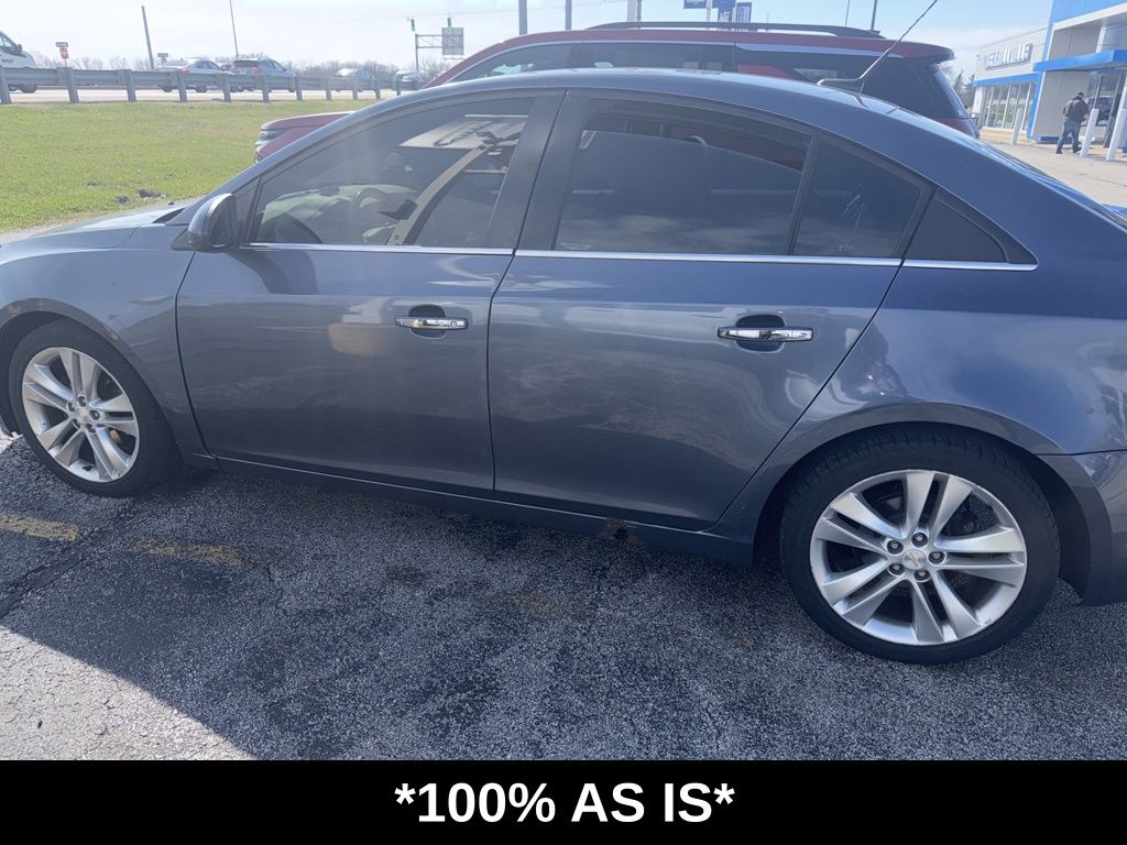 Blue Metallic 2013 Chevrolet Cruze LTZ Sedan FWD Sedan Front-Wheel Drive 6-Speed Automatic Overdrive