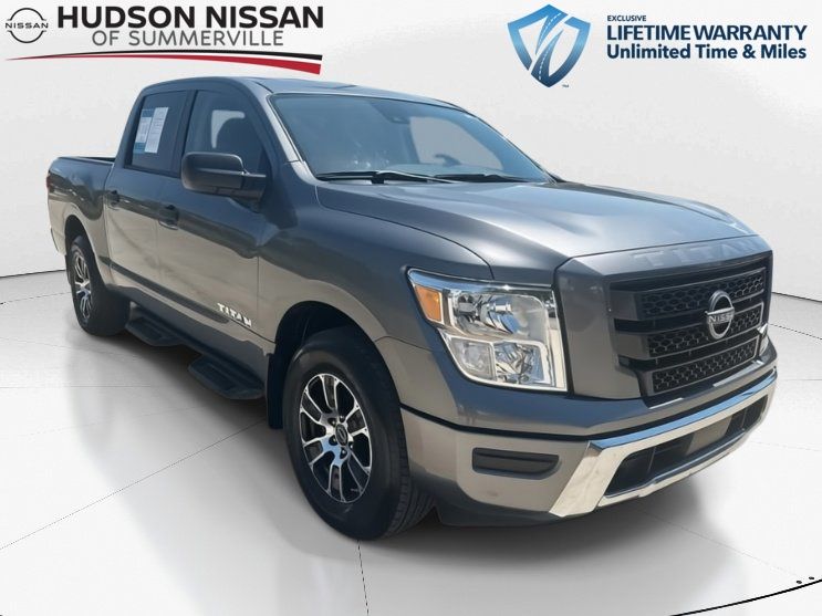 2024 Gun Metallic Nissan Titan SV RWD Truck