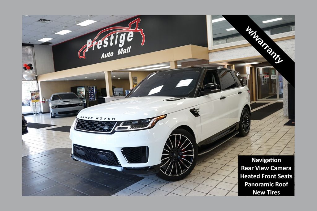 Fuji White 2019 Land Rover Range Rover Sport SUV / Crossover All-Wheel Drive 8-Speed Automatic