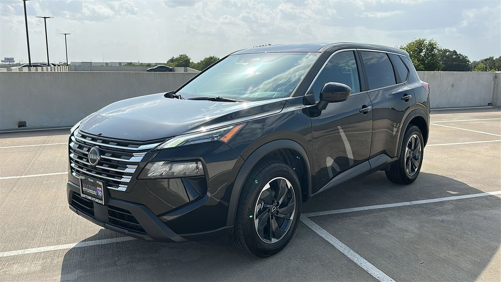 2025 Nissan Rogue SV Black at South Houston Nissan