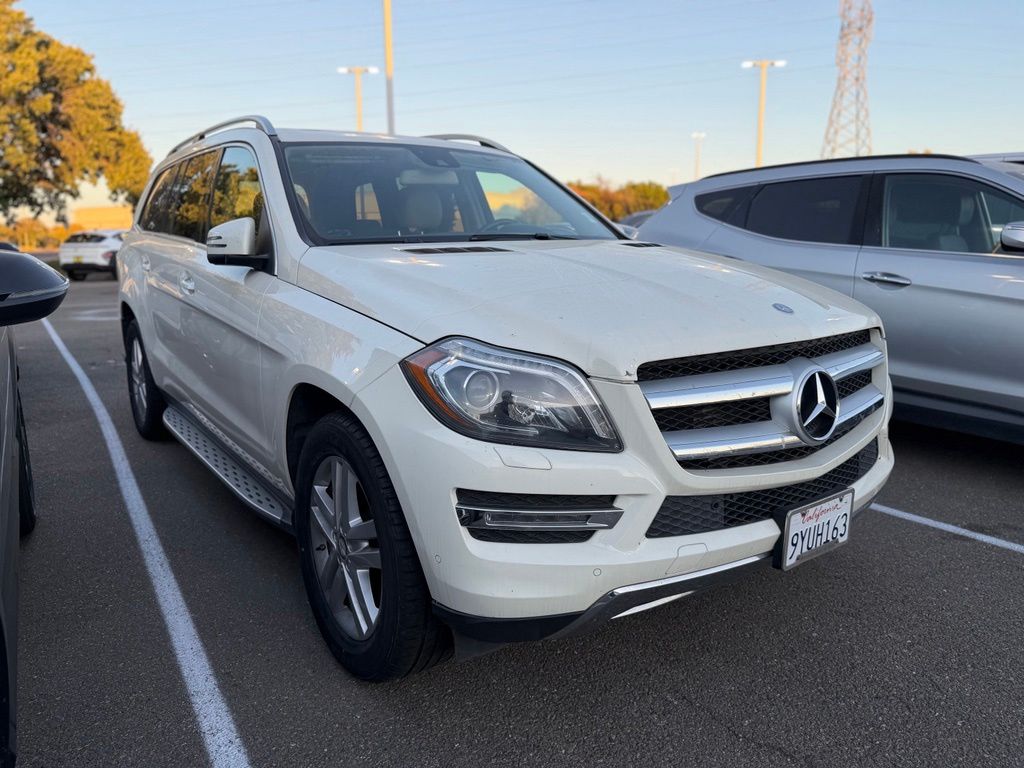 Arctic White 2013 Mercedes-Benz GL-Class SUV / Crossover All-Wheel Drive 7-Speed Automatic