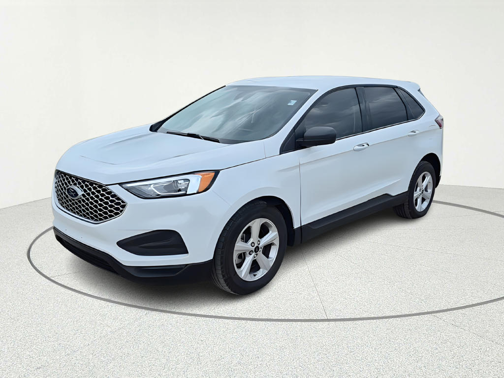 2024 Ford Edge SE White at Texan Dodge Chrysler Jeep Ram