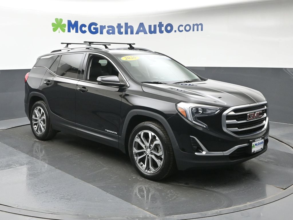 Certified Used 2020 Black GMC SLT image 2