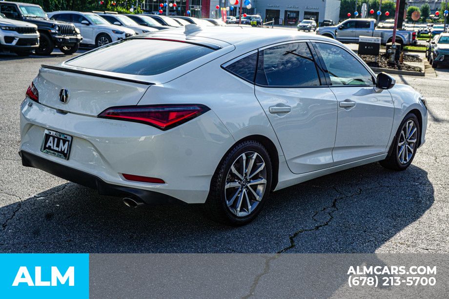 Used 2023 White Acura Base image 5