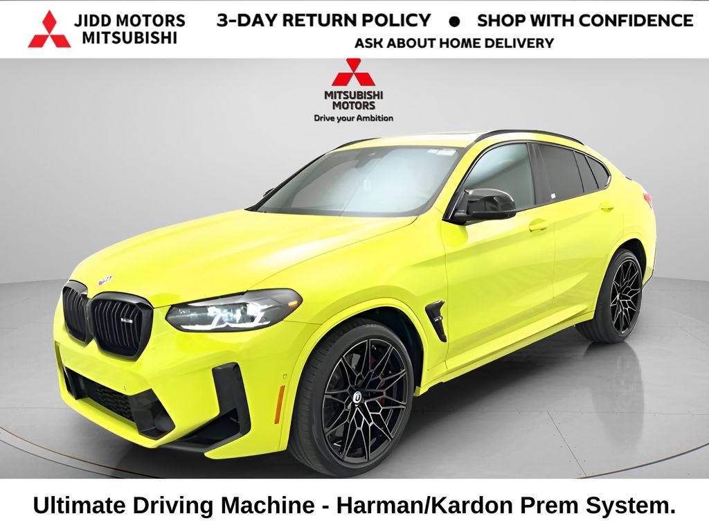Sao Paulo Yellow 2023 BMW X4 M AWD SUV / Crossover All-Wheel Drive 8-Speed Automatic
