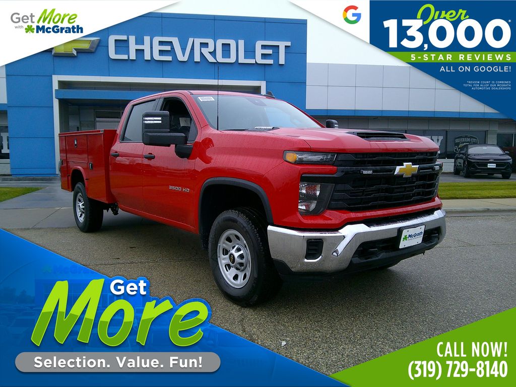 Red Hot 2026 Chevrolet Silverado 3500HD Pickup Truck Four-Wheel Drive Automatic