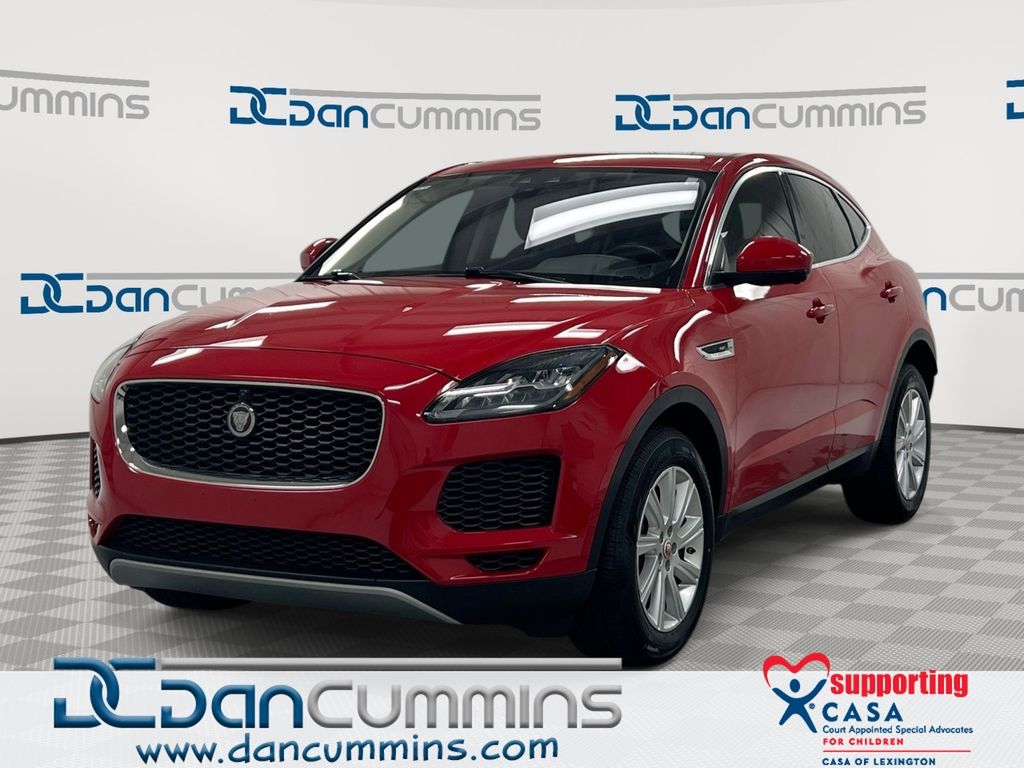 Red 2019 Jaguar E-PACE P250 S AWD SUV / Crossover All-Wheel Drive 9-Speed Automatic
