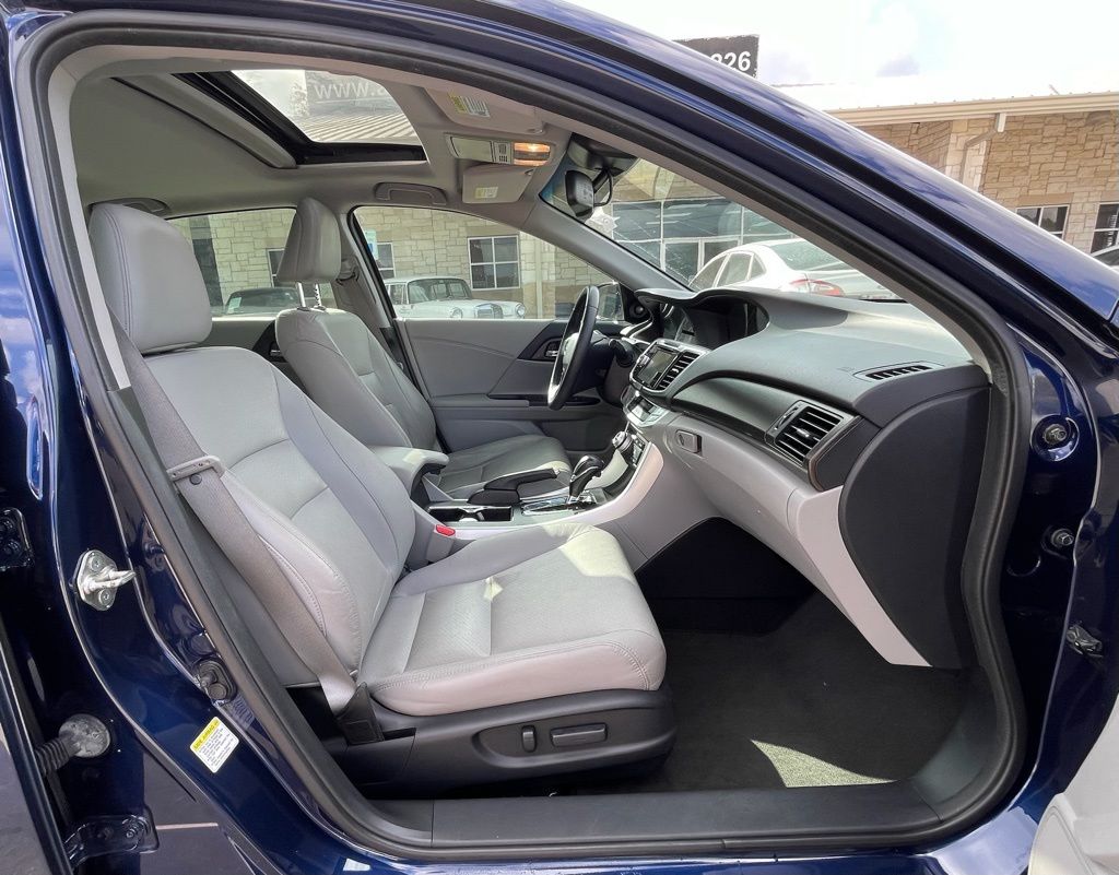 2013 Honda Accord EX-L Blue at Don McGill Toyota