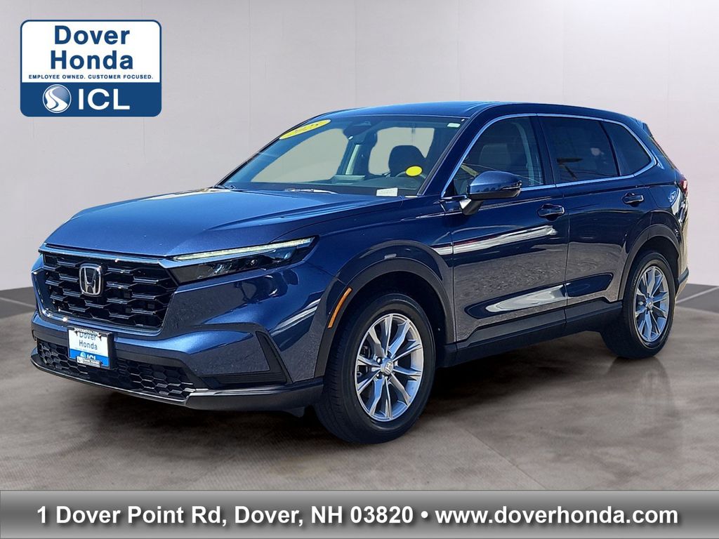 Canyon River Blue Metallic 2025 Honda CR-V SUV / Crossover All-Wheel Drive Continuously Variable Transmission