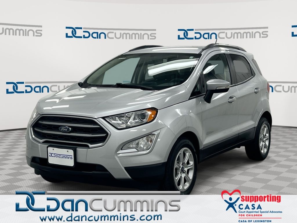 Silver Metallic 2021 Ford EcoSport SE FWD SUV / Crossover Front-Wheel Drive 6-Speed Automatic
