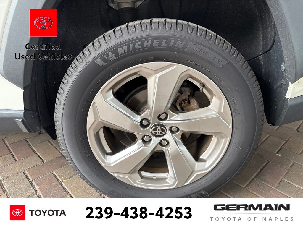 Certified Used 2021 White Toyota Limited image 12