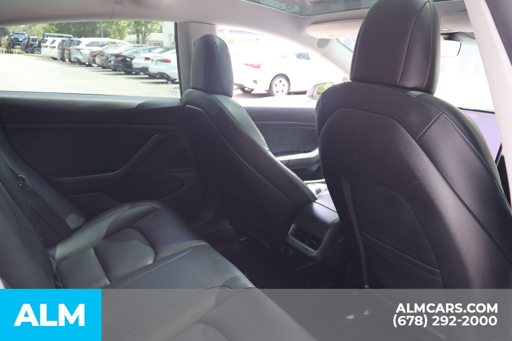 Used 2020 White Tesla Standard Range Plus image 21