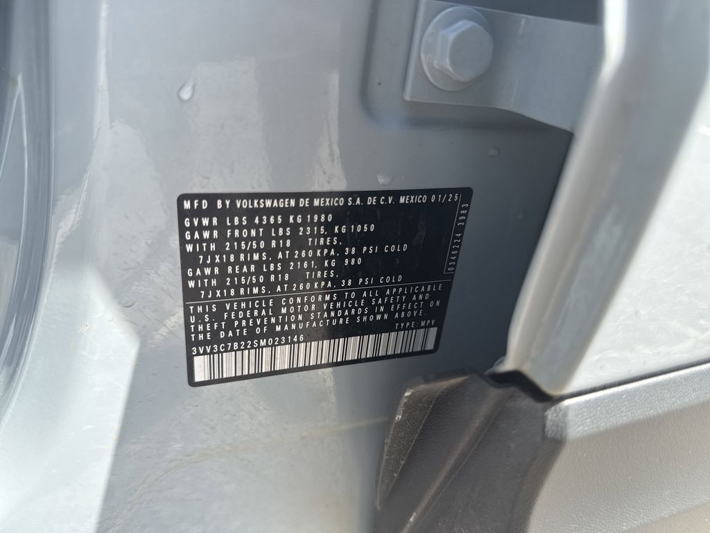 2025 Volkswagen Taos 1.5T SE Black Gray at DeMontrond Automotive Group