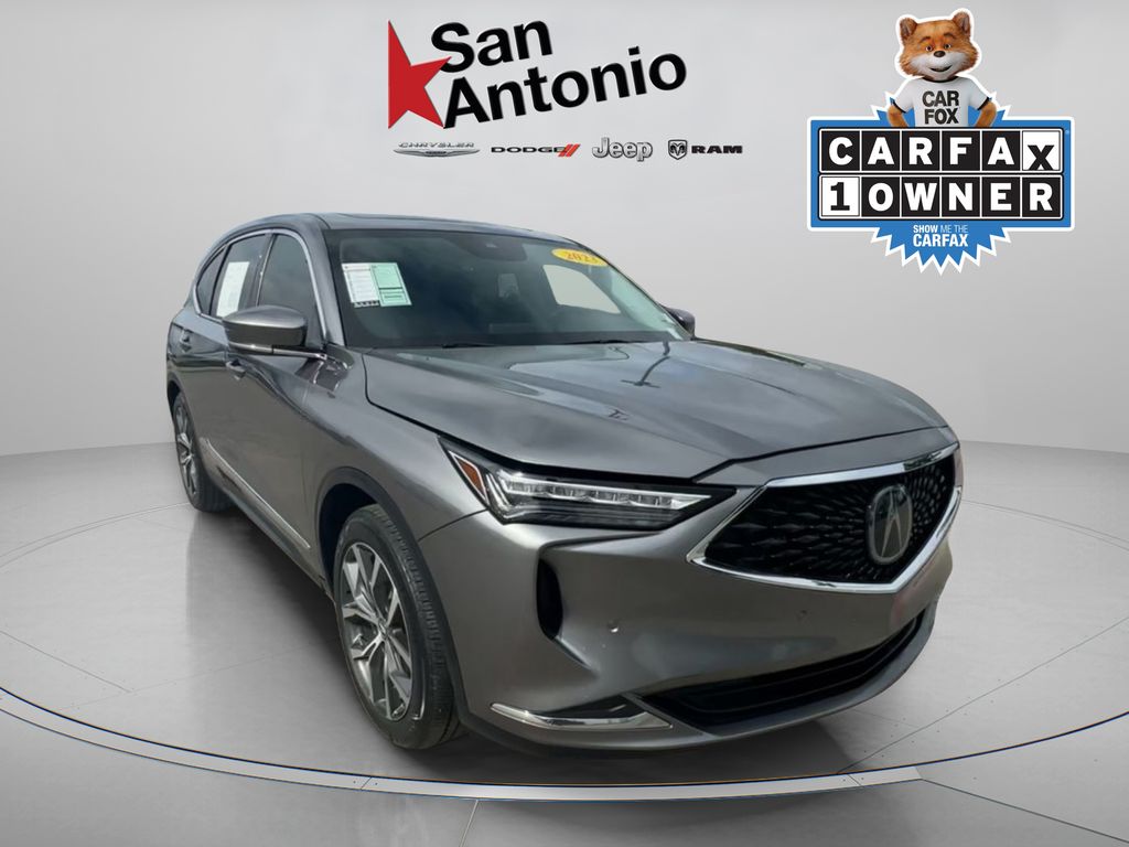 Liquid Carbon Metallic 2023 Acura MDX SUV / Crossover Front-Wheel Drive Automatic