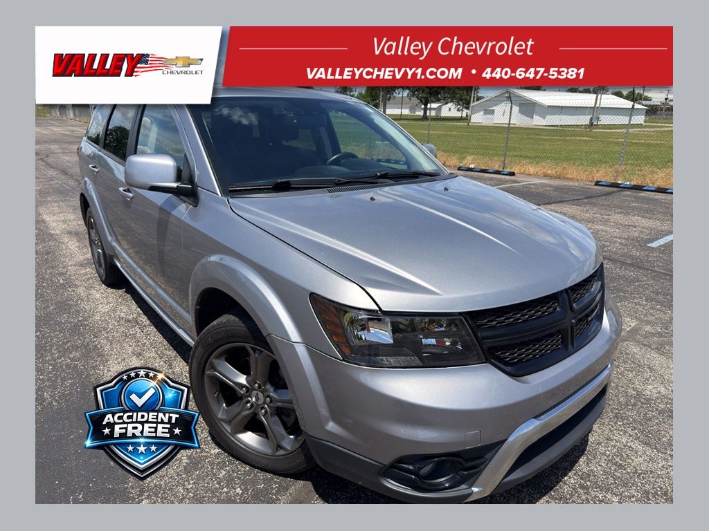 Silver (Billet Clearcoat) 2018 Dodge Journey Crossroad FWD SUV / Crossover Front-Wheel Drive 4-Speed Automatic