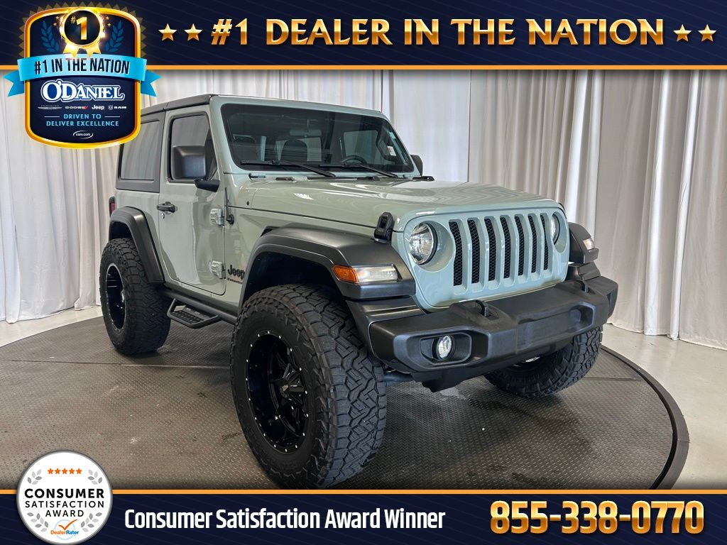 used 2023 Jeep Wrangler car, priced at $28,750