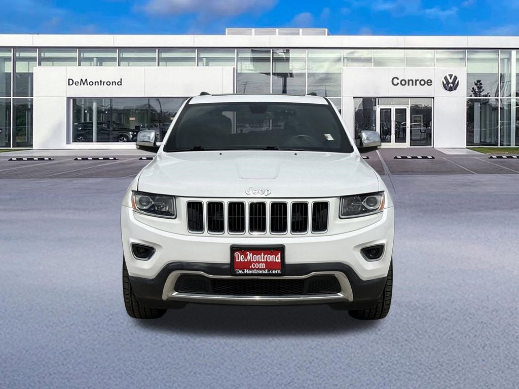2015 Jeep Grand Cherokee Limited White at Mac Haik CDJR North Houston