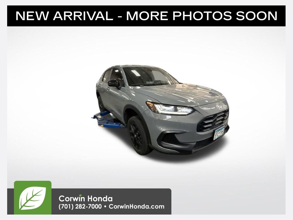Urban Gray Pearl 2025 Honda HR-V SUV / Crossover All-Wheel Drive Continuously Variable Transmission