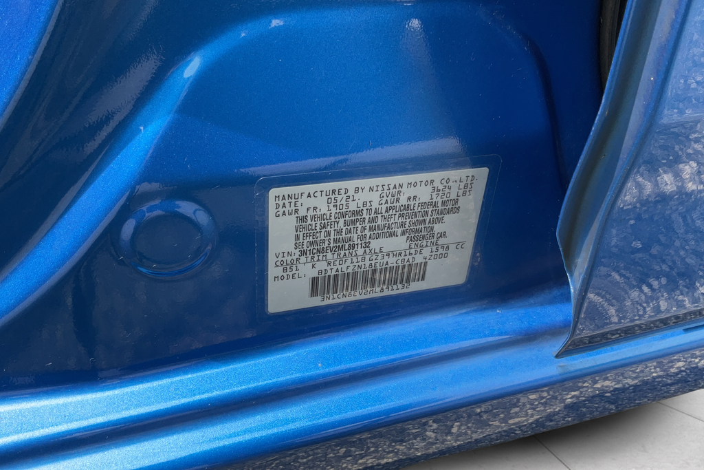 Used 2021 Nissan Versa 1.6 SV 4D Sedan