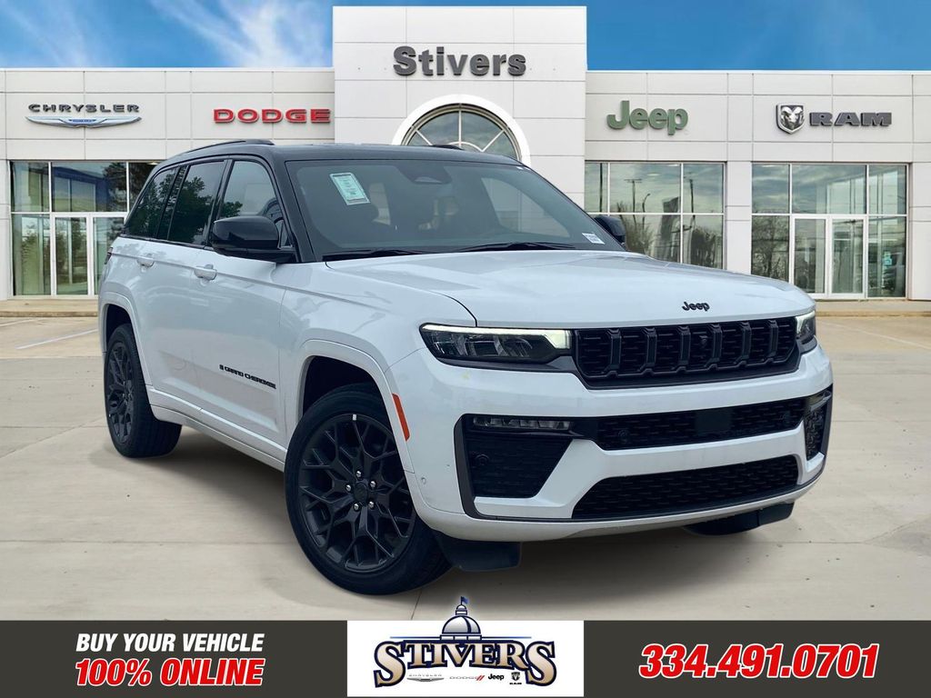 Bright White Clearcoat 2026 Jeep Grand Cherokee SUV / Crossover Four-Wheel Drive 8-Speed Automatic