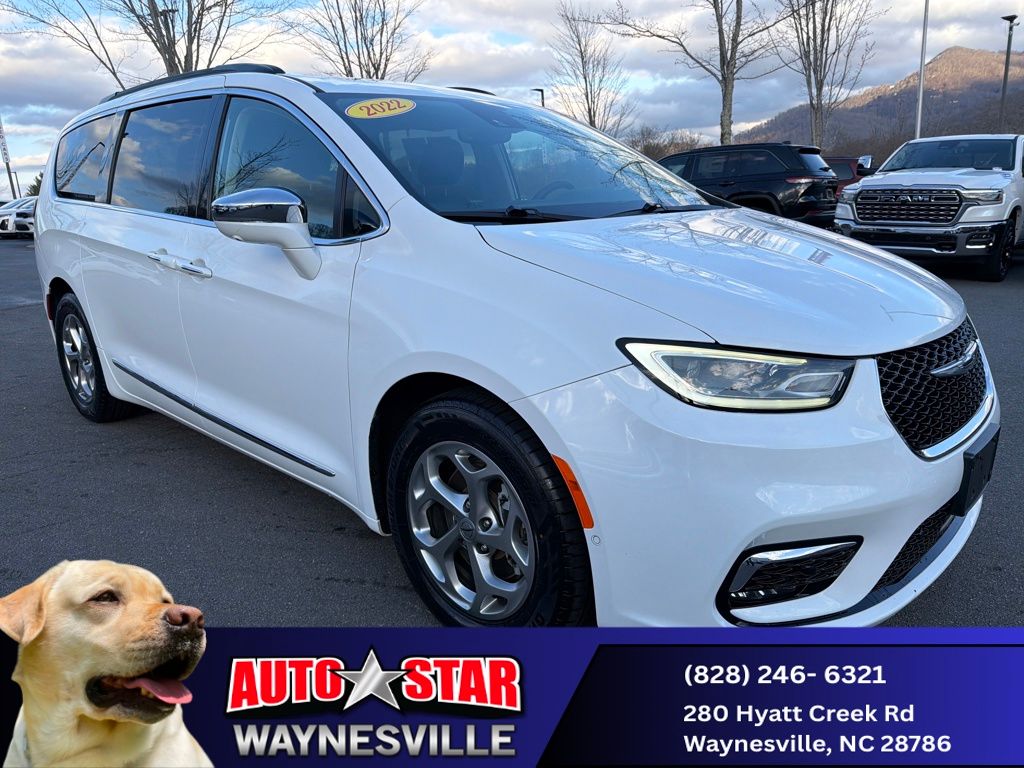 used 2022 Chrysler Pacifica car, priced at $21,989