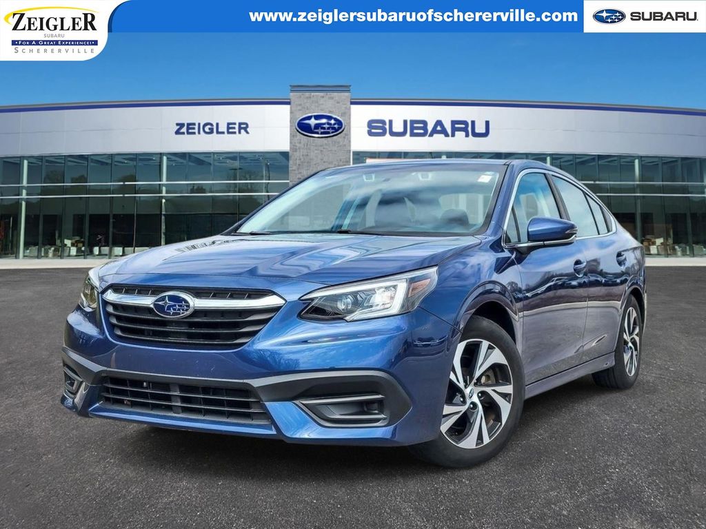 Abyss Blue Pearl 2020 Subaru Legacy 2.5i Premium AWD Sedan All-Wheel Drive Continuously Variable Transmission