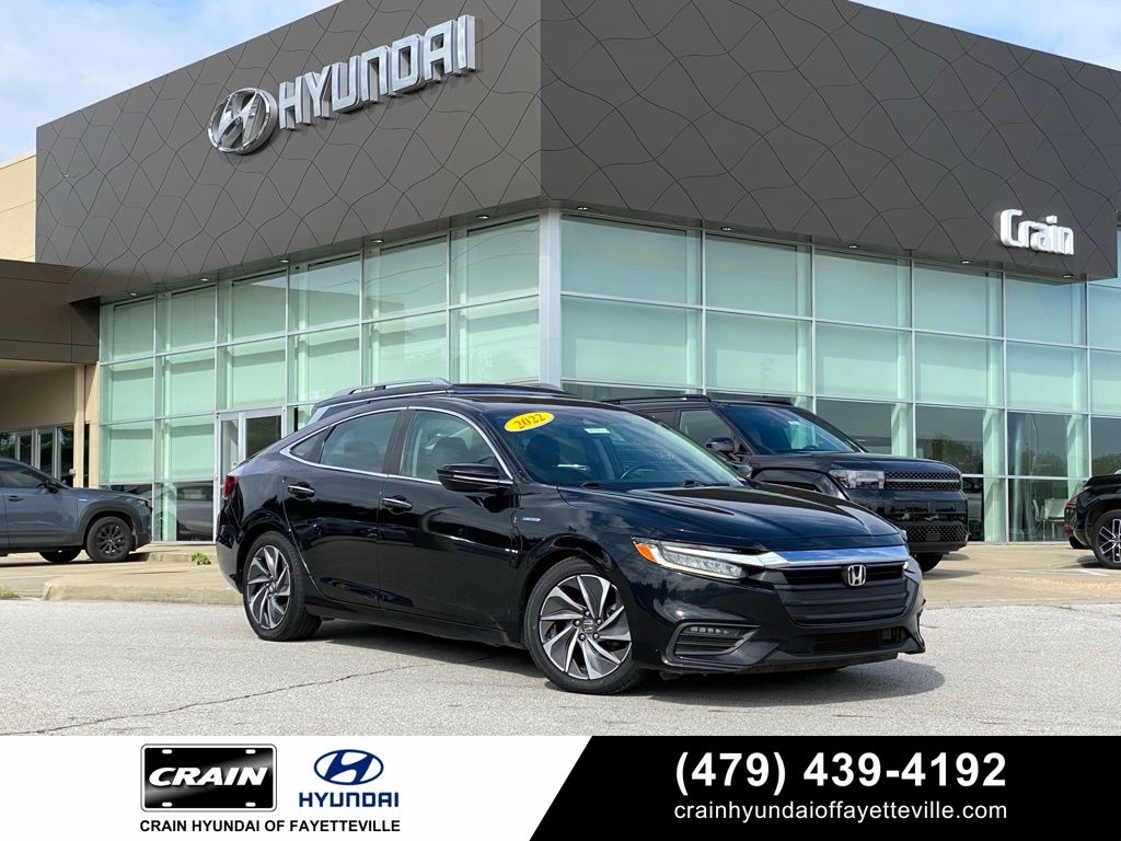 White 2022 Honda Insight Sedan Front-Wheel Drive Continuously Variable Transmission