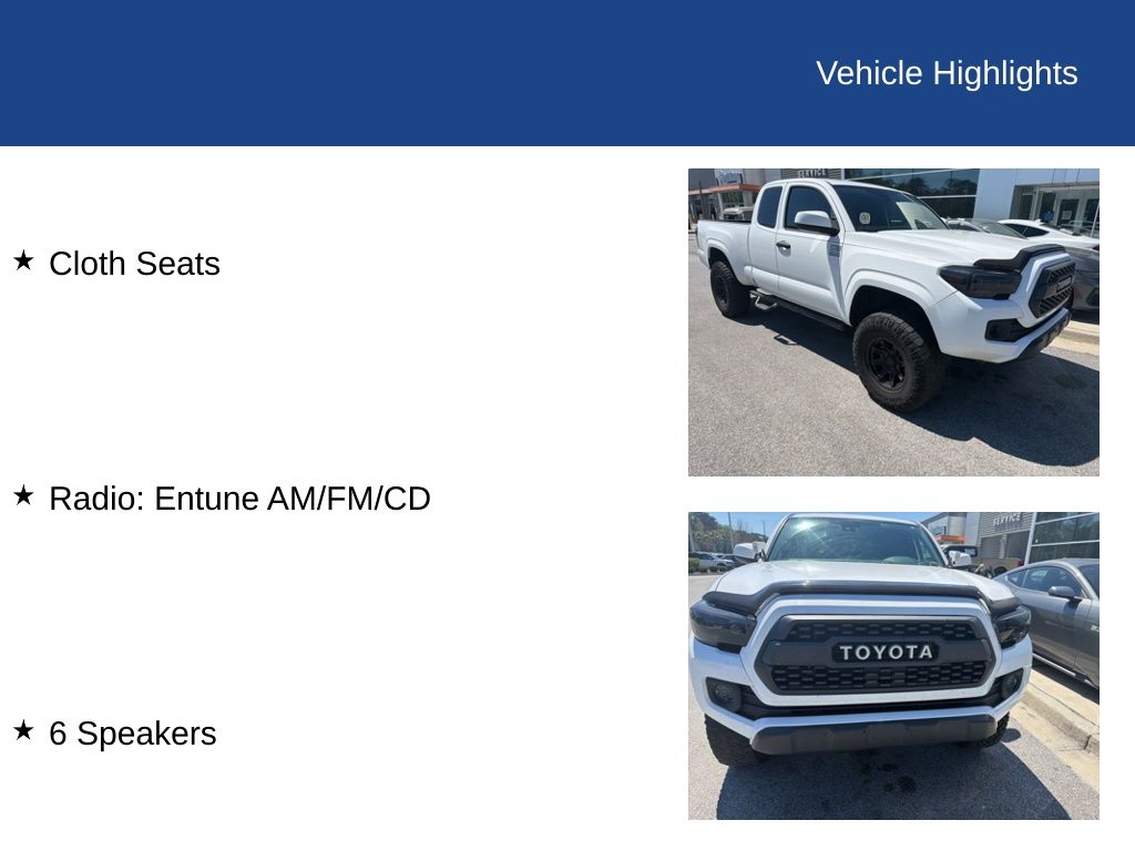 2018 Toyota Tacoma SR