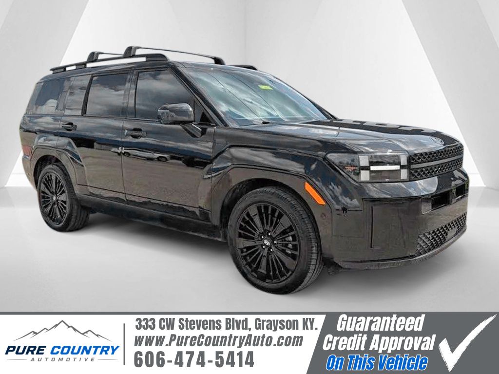 Phantom Black 2025 Hyundai Santa Fe Hybrid SUV / Crossover All-Wheel Drive 6-Speed Automatic
