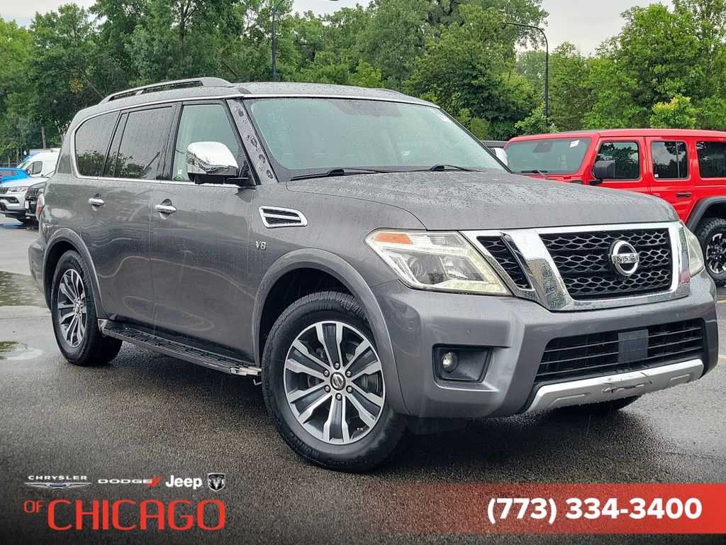 Gray (Gun Metallic) 2018 Nissan Armada SUV / Crossover 4X2 7-Speed Automatic