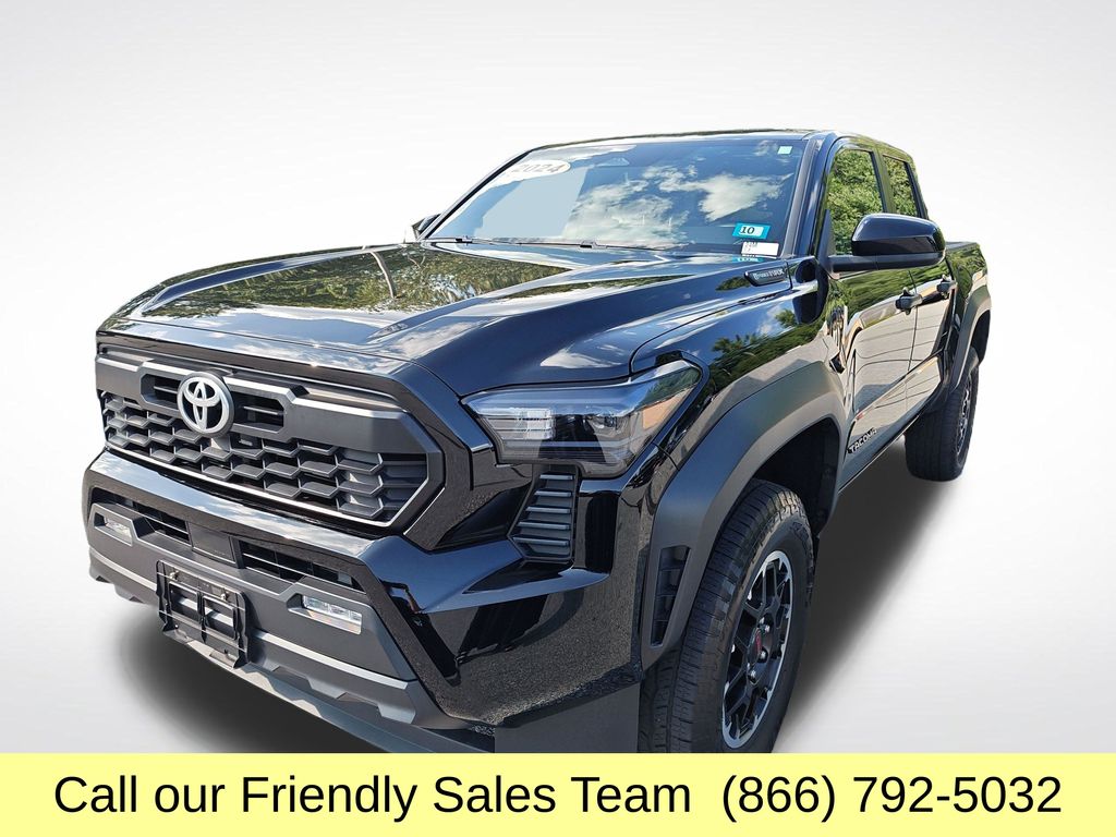 Black 2024 Toyota Tacoma Pickup Truck Four-Wheel Drive 8-Speed Automatic