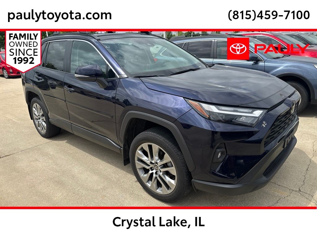 Dk. Blue Mc. 2023 Toyota RAV4 SUV / Crossover All-Wheel Drive 8-Speed Automatic