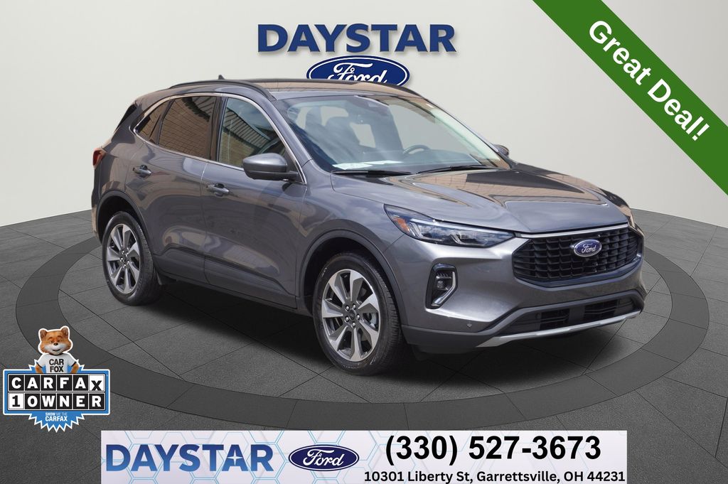 Gray Metallic 2023 Ford Escape SUV / Crossover All-Wheel Drive 8-Speed Automatic