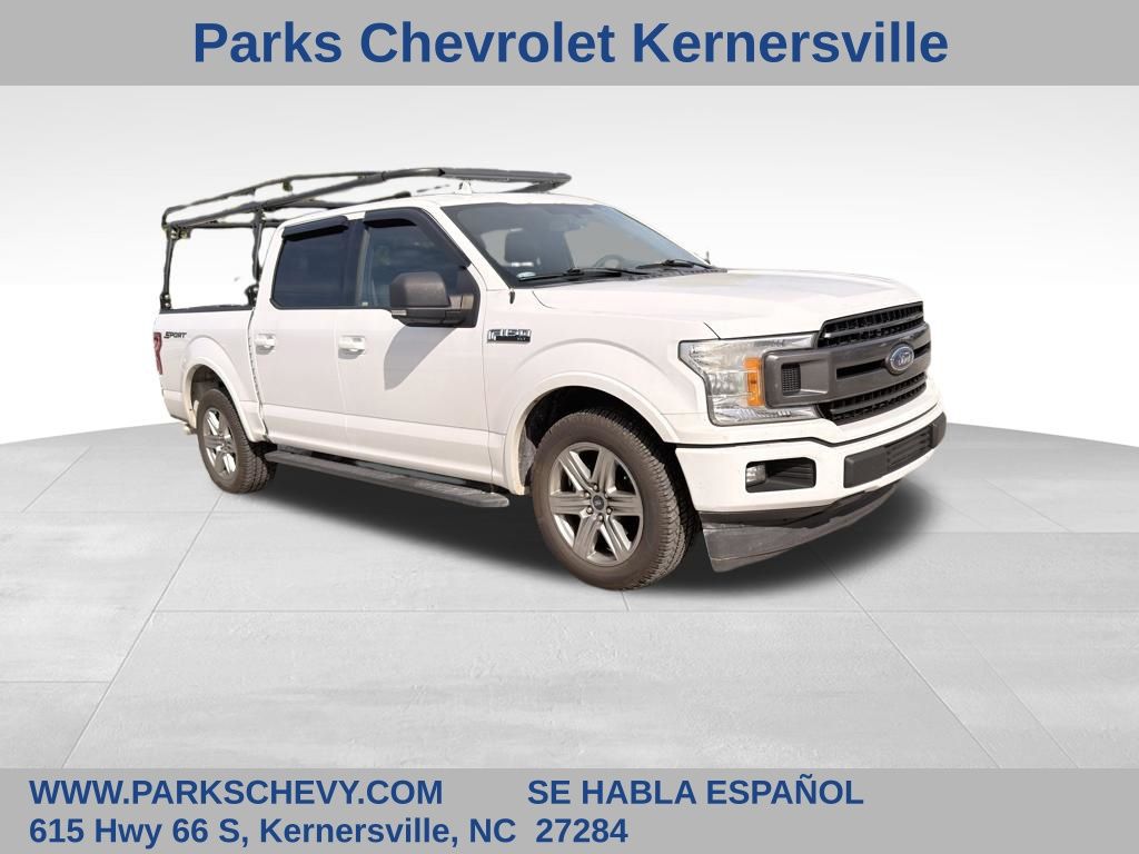 Oxford White 2018 Ford F-150 XLT SuperCrew RWD Pickup Truck 4X2 Automatic