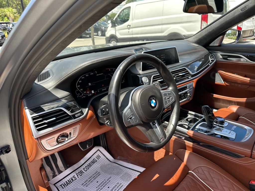 2022 Frozen Bluestone Metallic BMW 7 Series M760i AWD Sedan