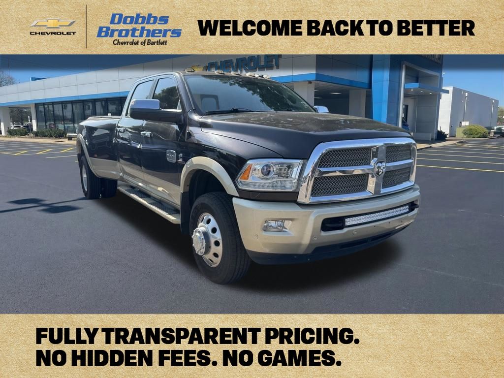 Luxury Brown Pearlcoat 2016 RAM 3500 Pickup Truck Four-Wheel Drive 6-Speed Automatic