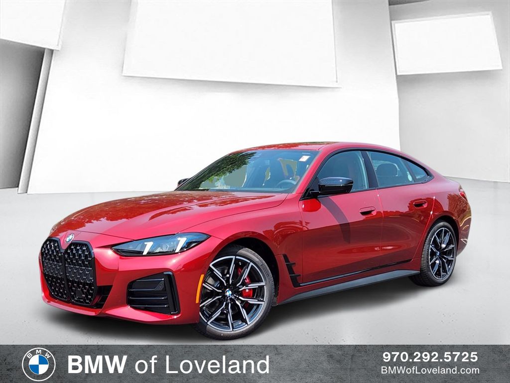 Vegas Red Metallic 2026 BMW 4 Series Sedan All-Wheel Drive 8-Speed Automatic