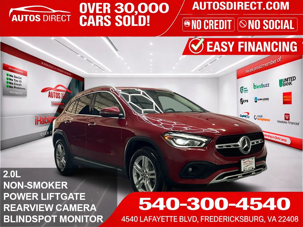 Red 2021 Mercedes-Benz GLA 250 4MATIC SUV / Crossover All-Wheel Drive 8-Speed Dual Clutch