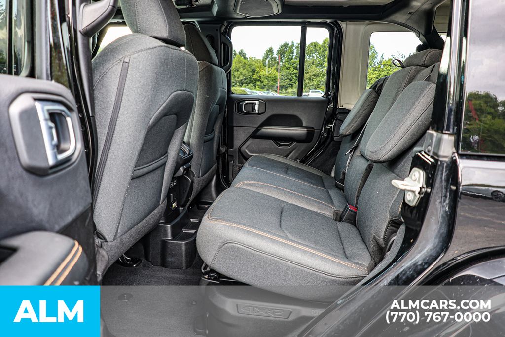 Used 2024 Black Jeep Sahara 4xe image 18