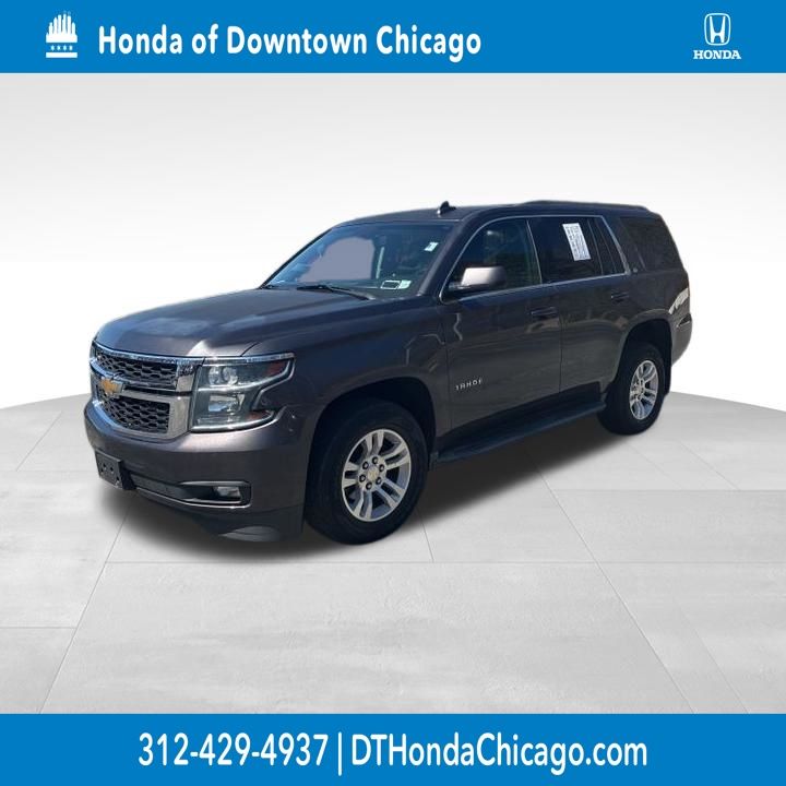 Gray (Tungsten Metallic) 2016 Chevrolet Tahoe LS 4WD SUV / Crossover Four-Wheel Drive 6-Speed Automatic Overdrive