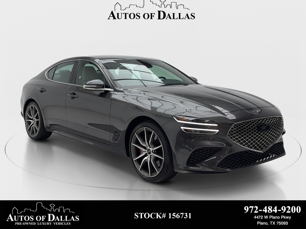 Makalu Gray 2025 Genesis G70 Sedan Rear-Wheel Drive 8-Speed Automatic