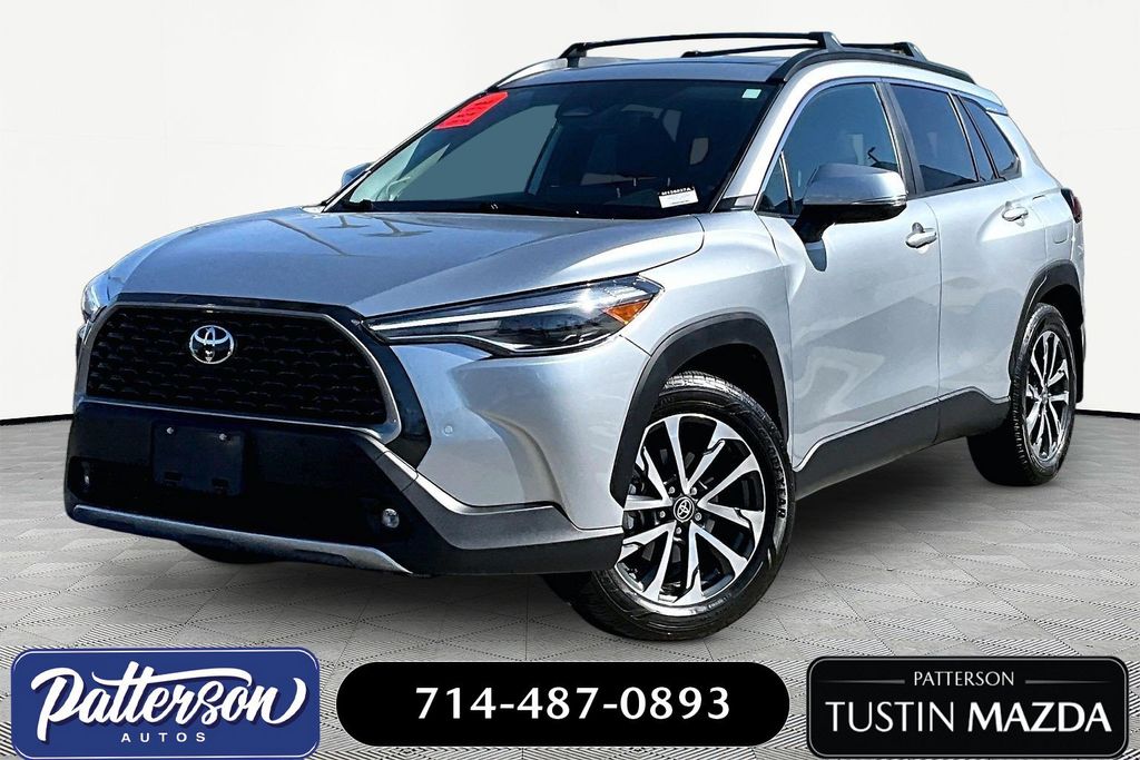 Sonic Silver 2024 Toyota Corolla Cross SUV / Crossover All-Wheel Drive Continuously Variable Transmission