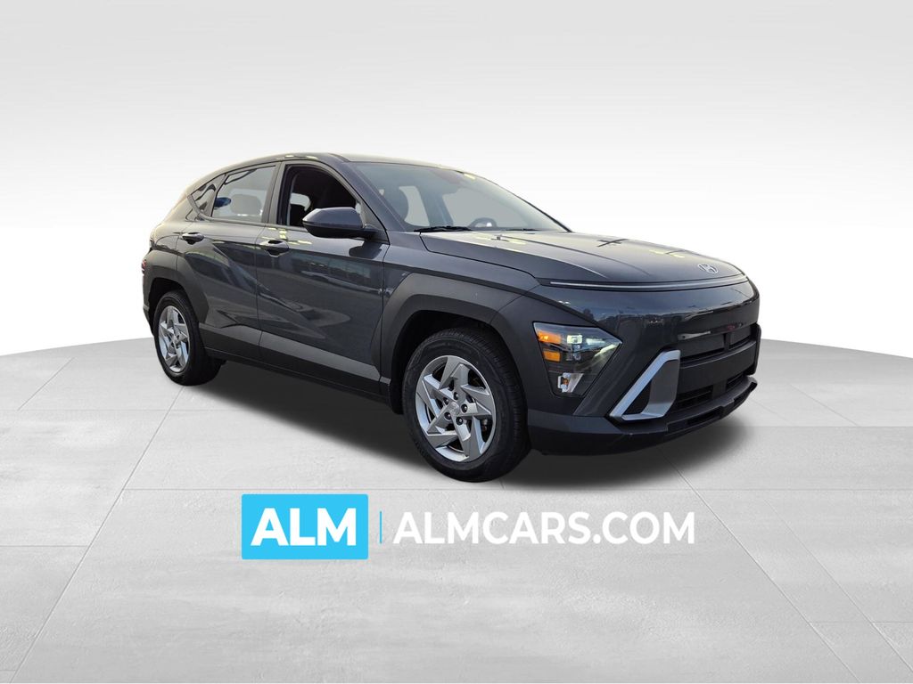 Ecotronic Gray Pearl 2025 Hyundai Kona SE FWD SUV / Crossover Front-Wheel Drive Continuously Variable Transmission