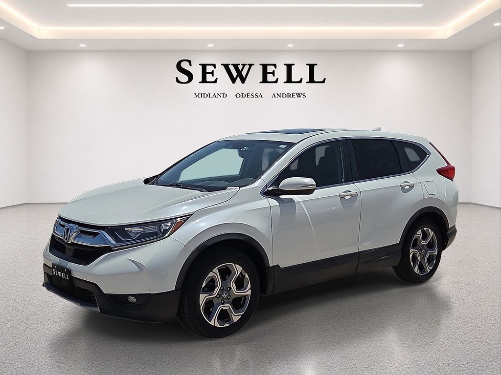 White Diamond Pearl 2017 Honda CR-V SUV / Crossover Front-Wheel Drive Continuously Variable Transmission