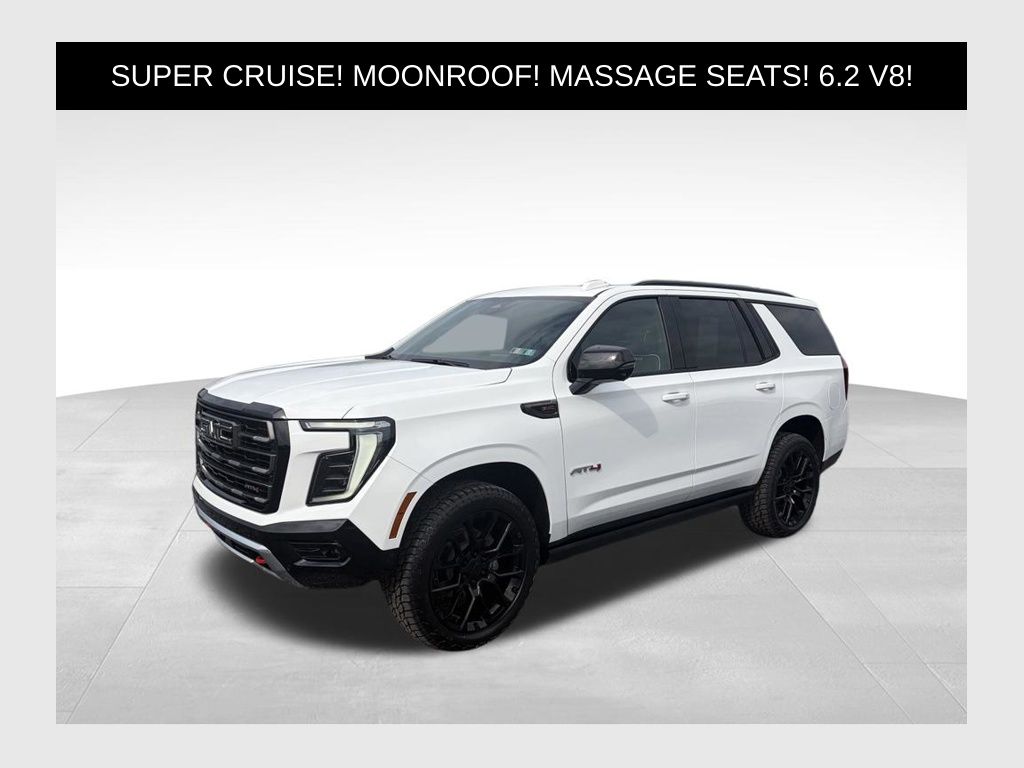 Summit White 2026 GMC Yukon SUV / Crossover Four-Wheel Drive