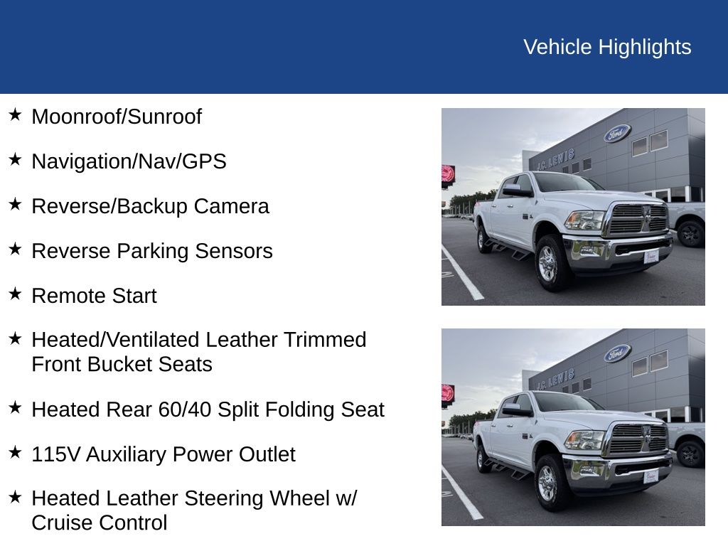 2012 Ram 3500 Laramie
