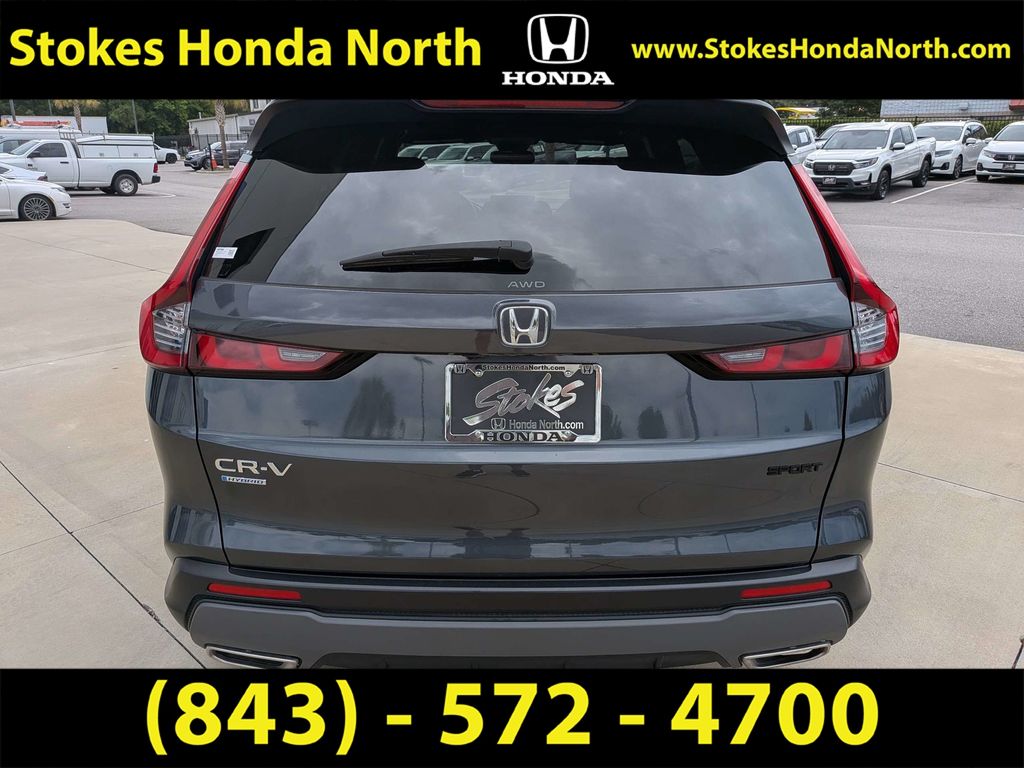 2025 Honda CR-V Hybrid Sport Gray at Stokes Honda North
