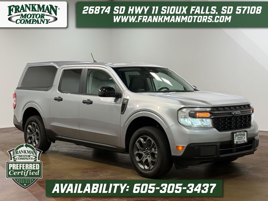 Silver Metallic 2024 Ford Maverick Pickup Truck Front-Wheel Drive Continuously Variable Transmission